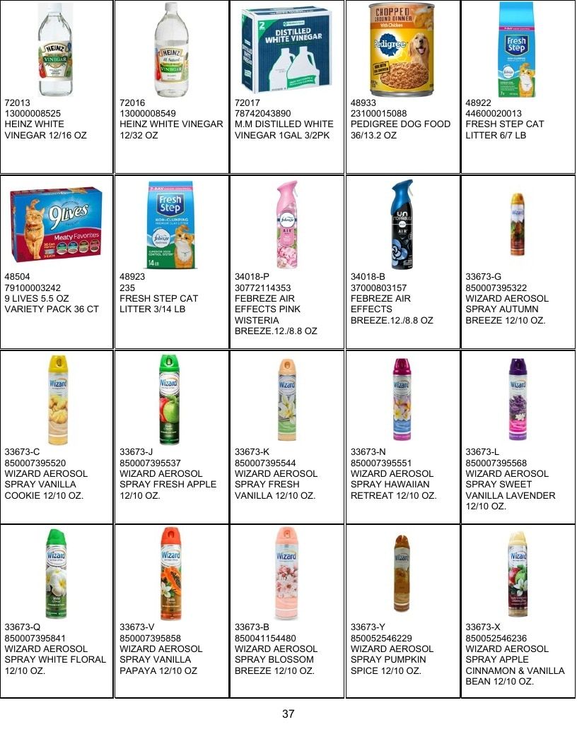 United Food Processing Grocery Products Catalog Weekly Ad January 1 - December 31, 2026