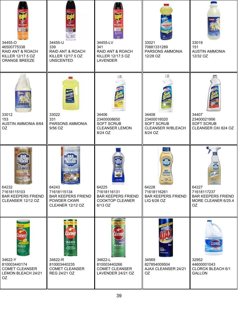 United Food Processing Grocery Products Catalog Weekly Ad January 1 - December 31, 2026
