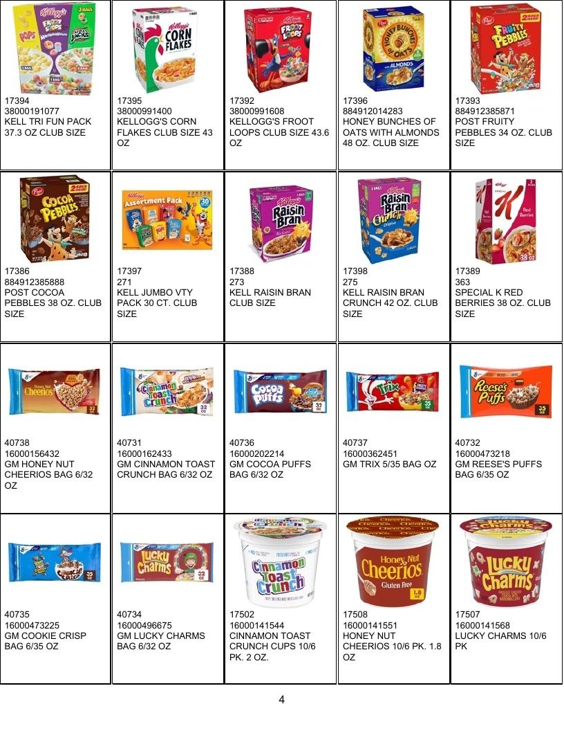 United Food Processing Grocery Products Catalog Weekly Ad January 1 - December 31, 2026