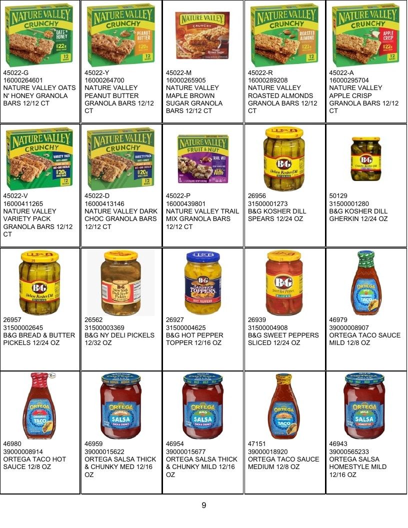 United Food Processing Grocery Products Catalog Weekly Ad January 1 - December 31, 2026