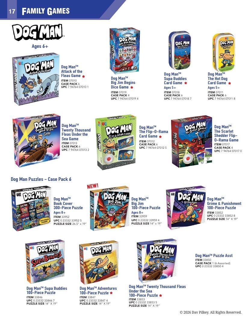 University Games Annual Games Catalog Weekly Ad January 1 - December 31, 2026