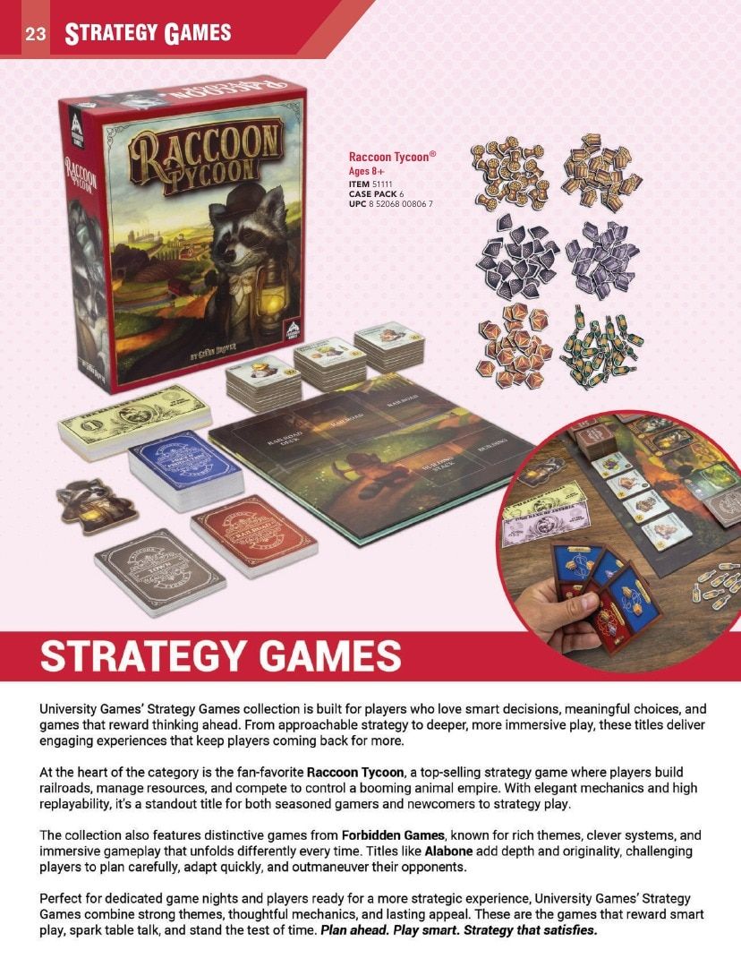 University Games Annual Games Catalog Weekly Ad January 1 - December 31, 2026