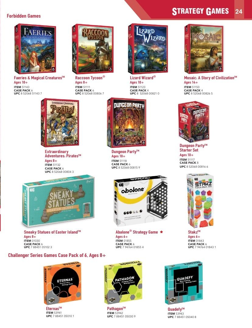 University Games Annual Games Catalog Weekly Ad January 1 - December 31, 2026