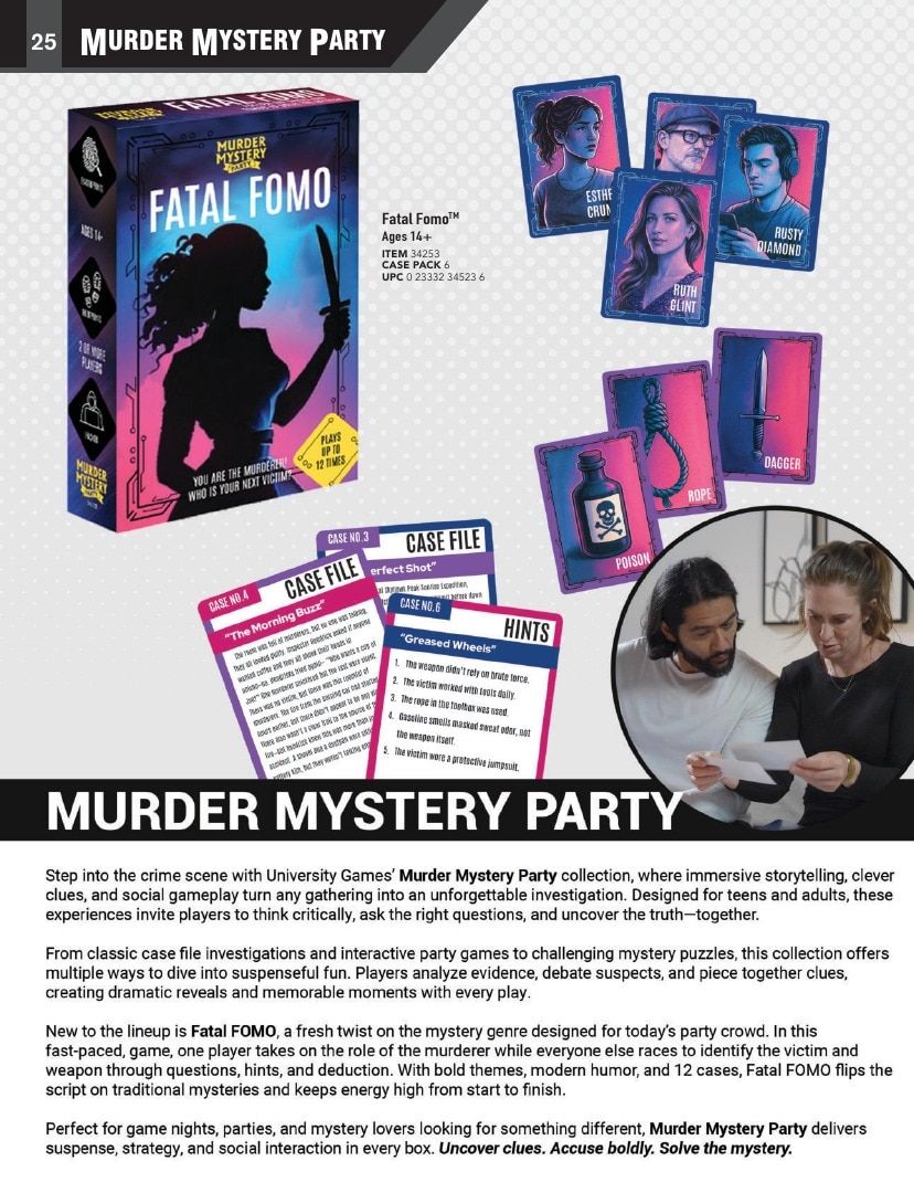 University Games Annual Games Catalog Weekly Ad January 1 - December 31, 2026