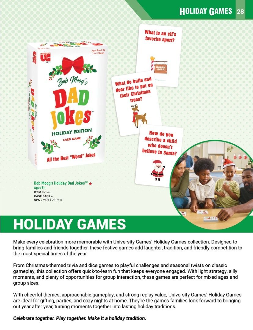 University Games Annual Games Catalog Weekly Ad January 1 - December 31, 2026