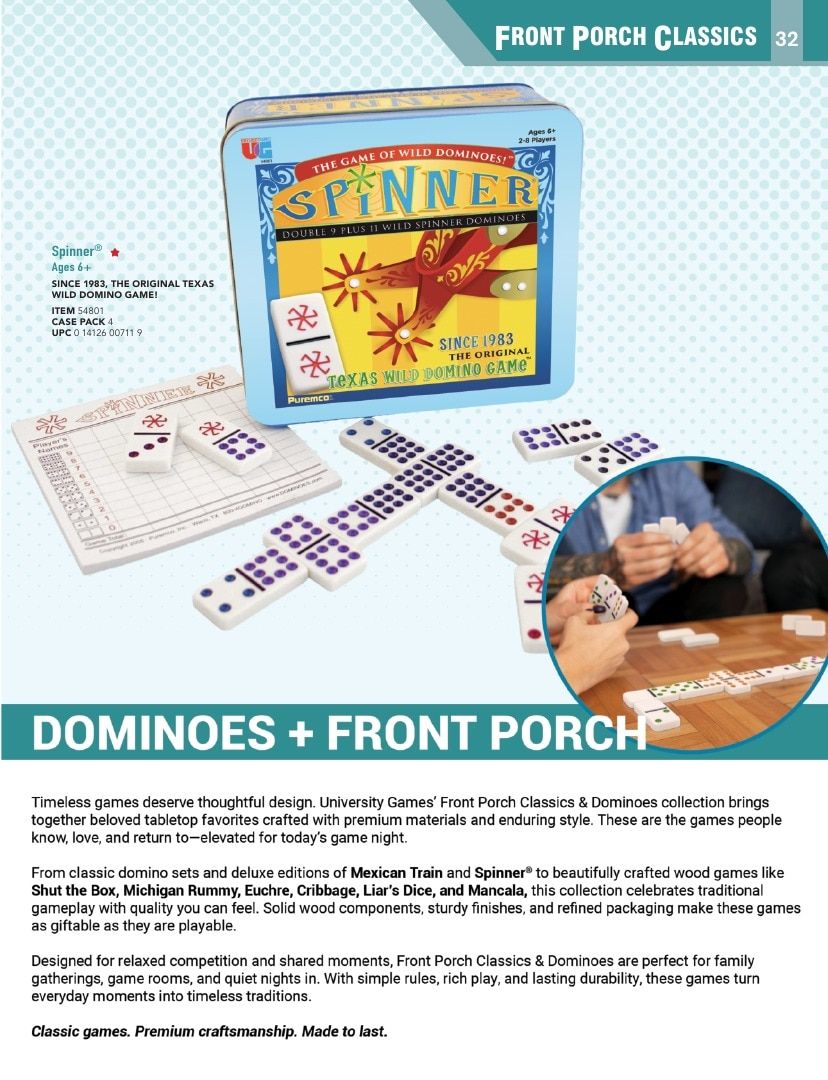 University Games Annual Games Catalog Weekly Ad January 1 - December 31, 2026