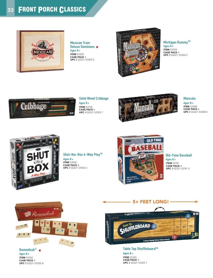University Games Annual Games Catalog Weekly Ad January 1 - December 31, 2026