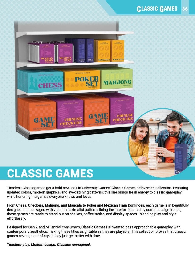 University Games Annual Games Catalog Weekly Ad January 1 - December 31, 2026