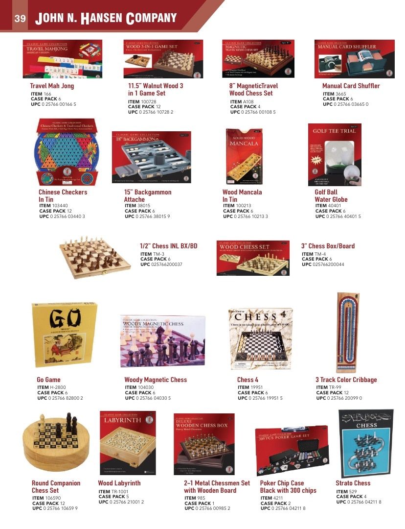University Games Annual Games Catalog Weekly Ad January 1 - December 31, 2026