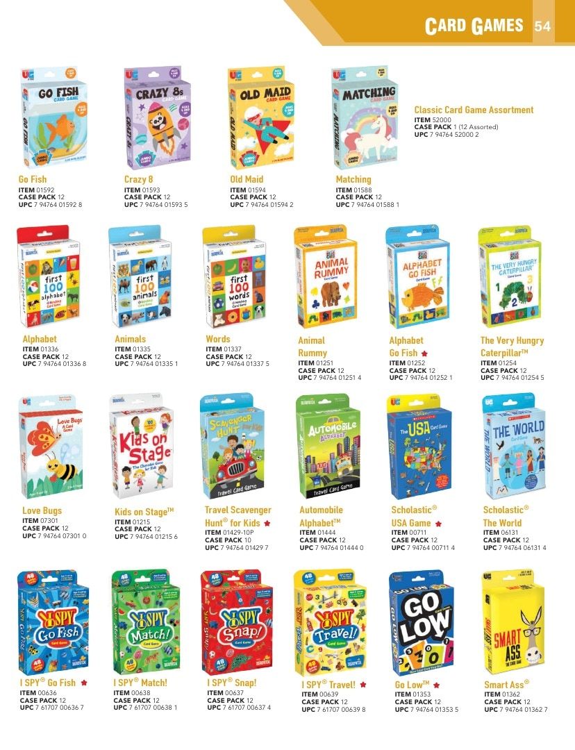 University Games Annual Games Catalog Weekly Ad January 1 - December 31, 2026