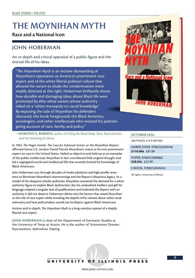 University of Illinois Press Fall Books Catalog Weekly Ad January 1 - December 31, 2026