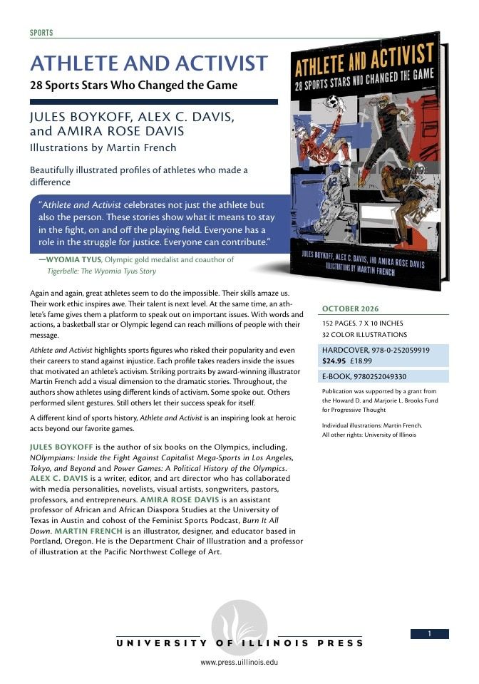 University of Illinois Press Fall Books Catalog Weekly Ad January 1 - December 31, 2026