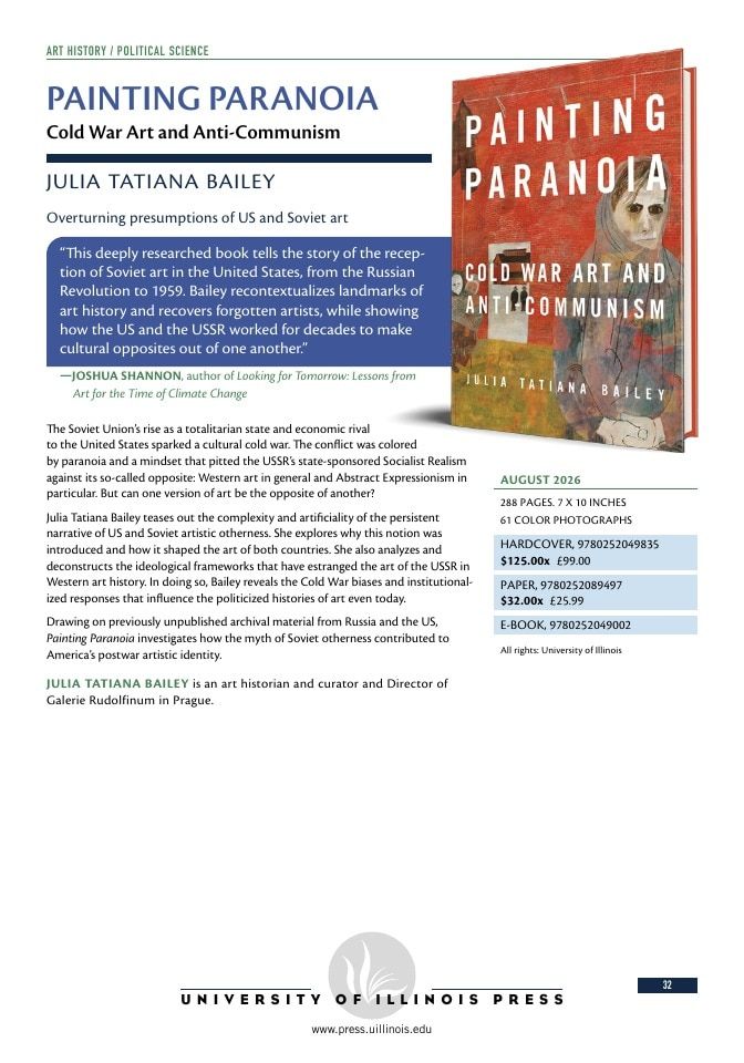 University of Illinois Press Fall Books Catalog Weekly Ad January 1 - December 31, 2026