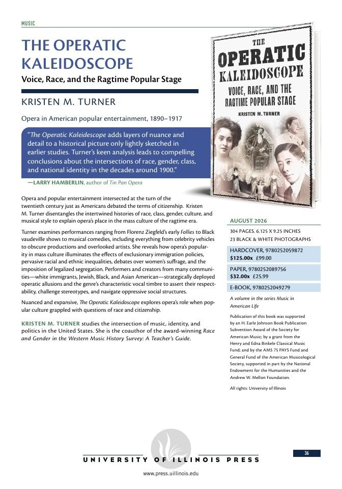University of Illinois Press Fall Books Catalog Weekly Ad January 1 - December 31, 2026