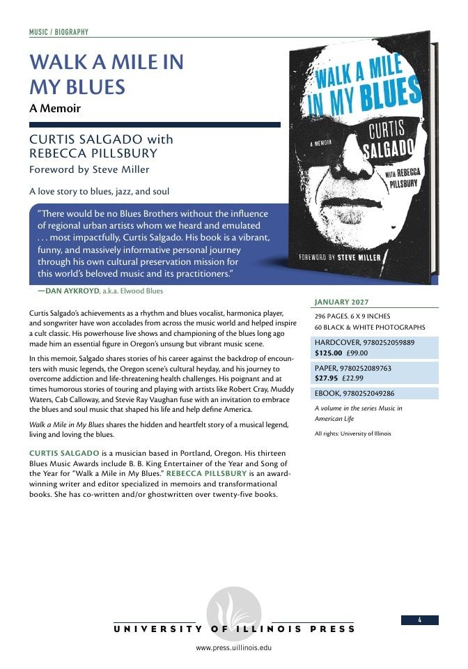 University of Illinois Press Fall Books Catalog Weekly Ad January 1 - December 31, 2026