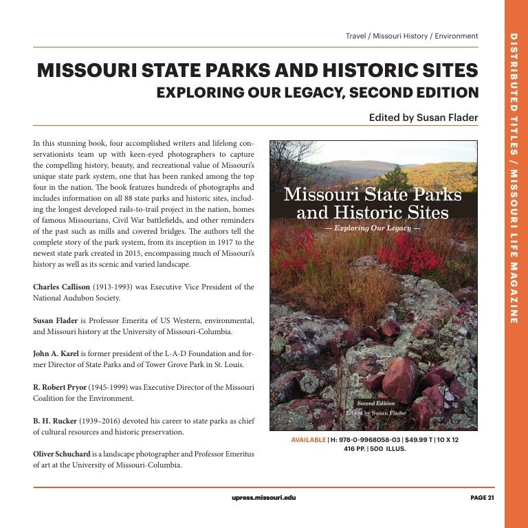 University of Missouri Press Fall Book Catalog Weekly Ad January 1 - December 31, 2026
