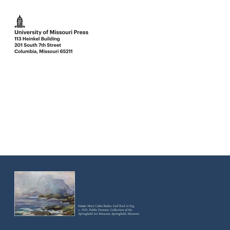 University of Missouri Press Fall Book Catalog Weekly Ad January 1 - December 31, 2026