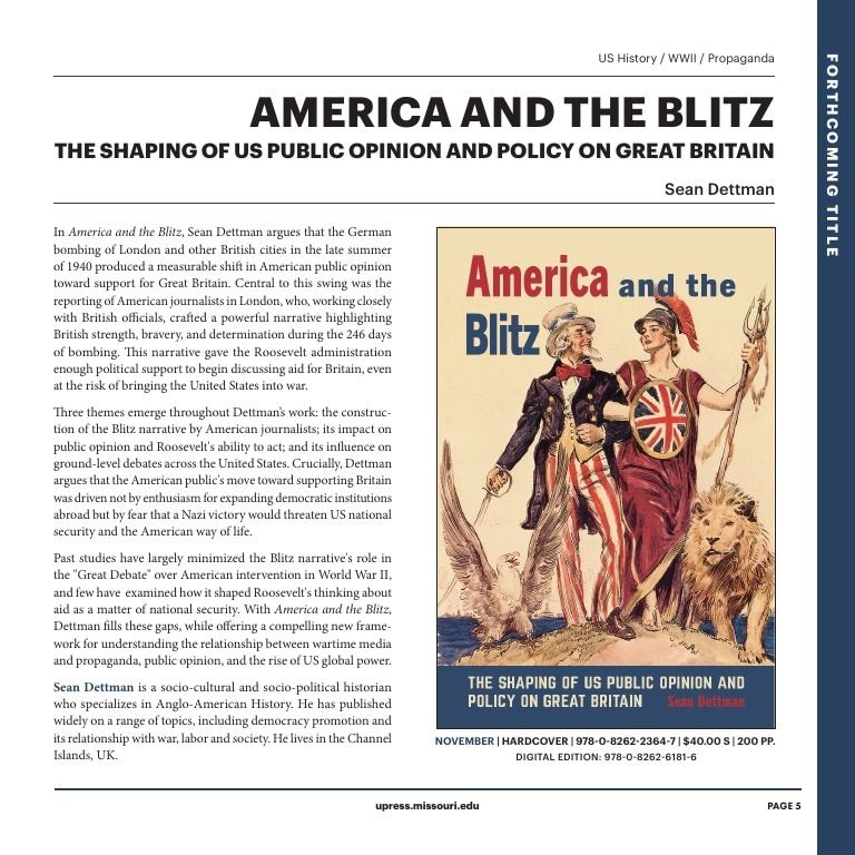University of Missouri Press Fall Book Catalog Weekly Ad January 1 - December 31, 2026
