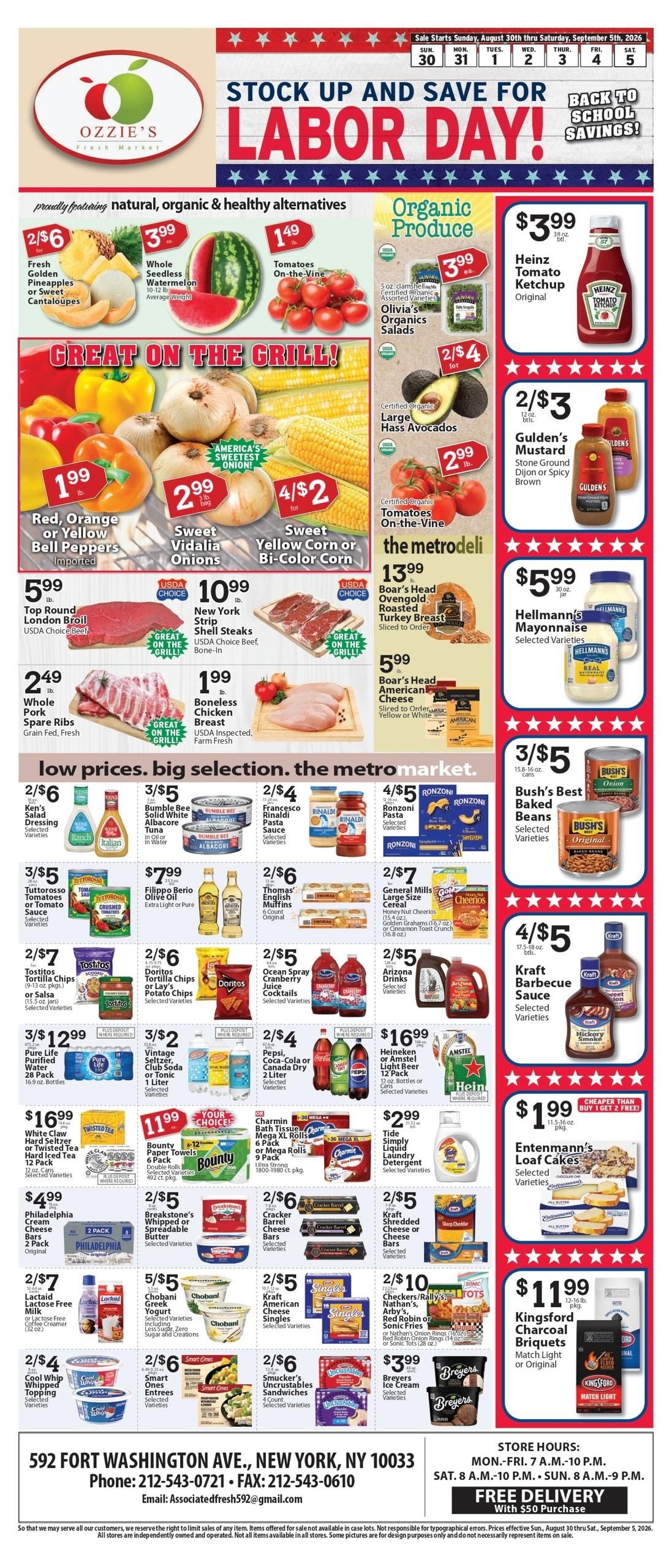Associated Supermarkets Weekly Ad August 30 - September 5, 2026