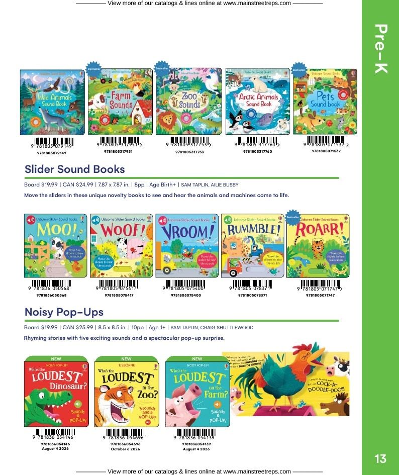 Usborne Summer and Fall Books Catalog Weekly Ad January 1 - December 31, 2026