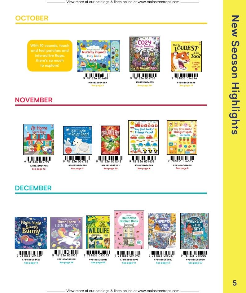 Usborne Summer and Fall Books Catalog Weekly Ad January 1 - December 31, 2026