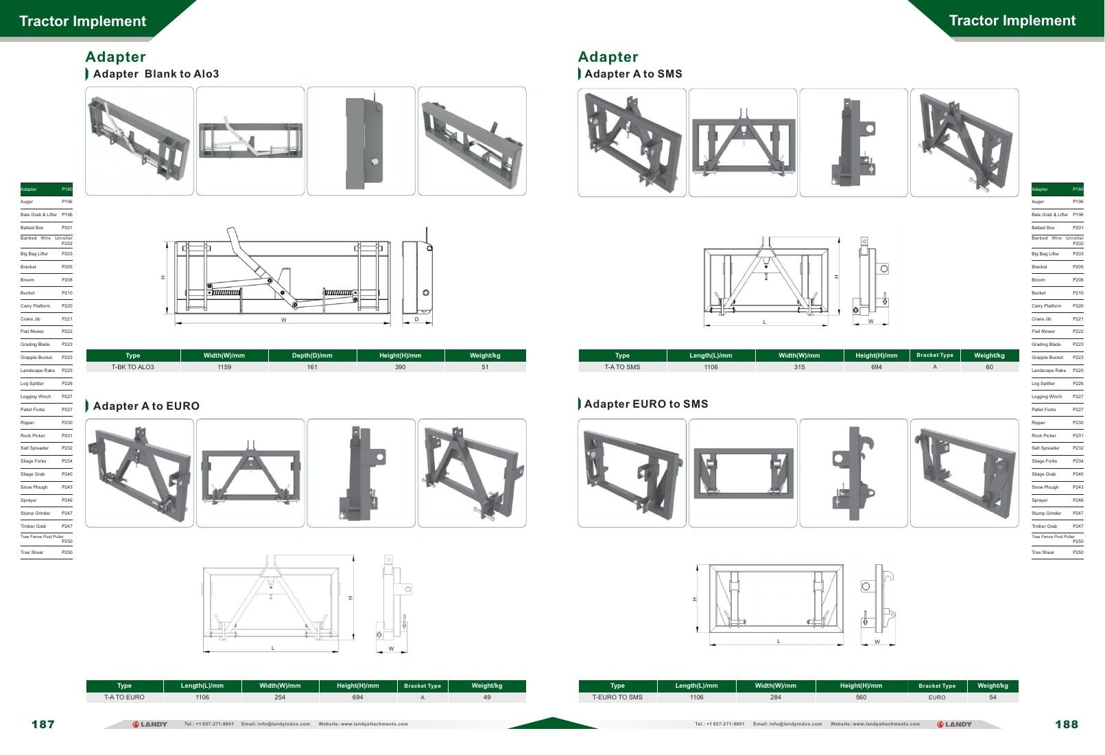 Attachman Tractor Attachments Catalog Weekly Ad January 1 - December 31, 2026