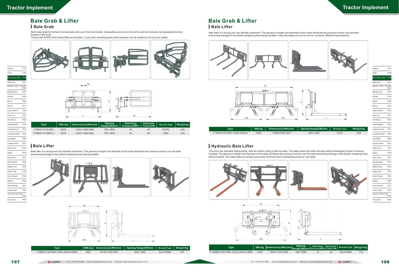 Attachman Tractor Attachments Catalog Weekly Ad January 1 - December 31, 2026