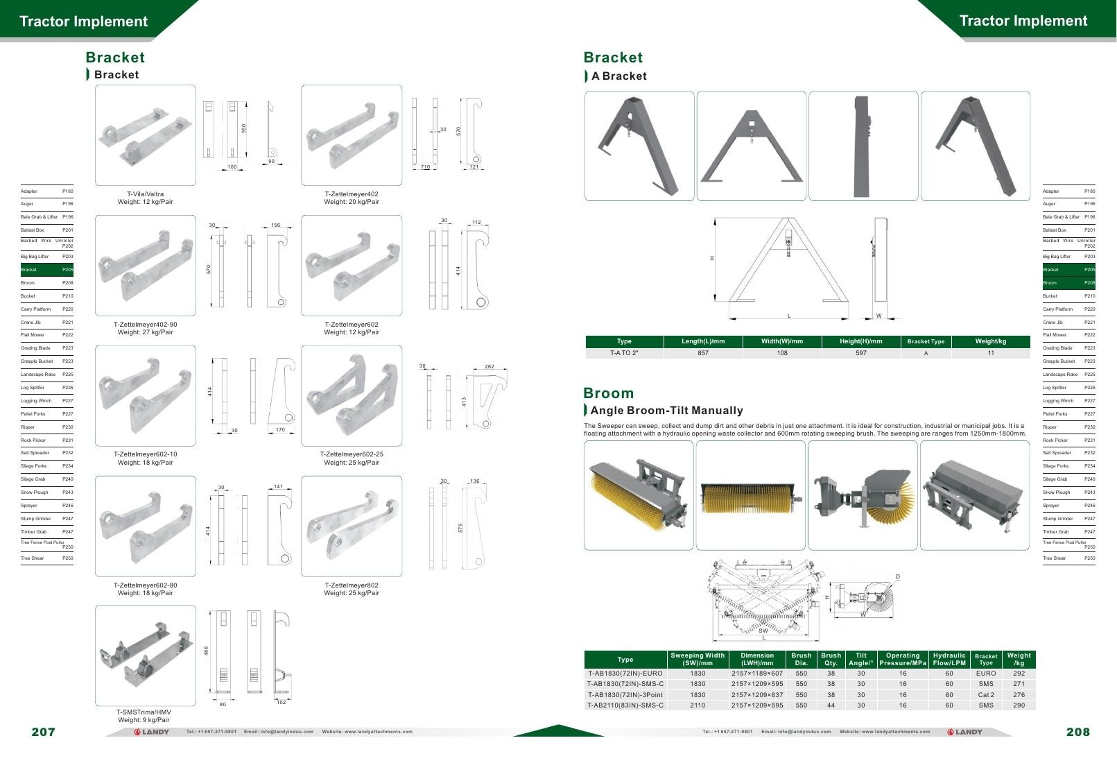 Attachman Tractor Attachments Catalog Weekly Ad January 1 - December 31, 2026