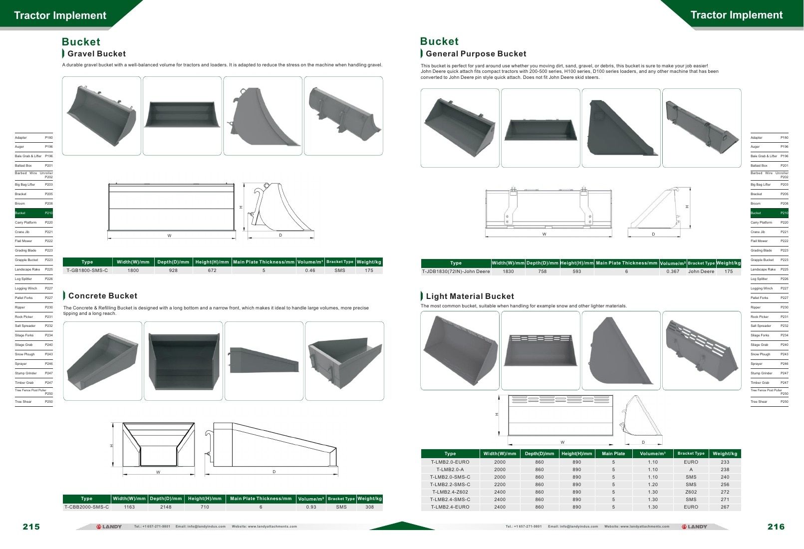 Attachman Tractor Attachments Catalog Weekly Ad January 1 - December 31, 2026