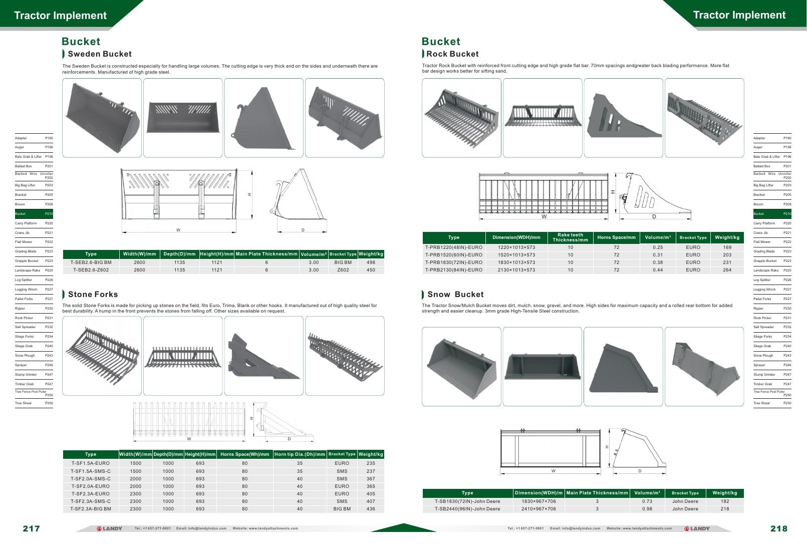 Attachman Tractor Attachments Catalog Weekly Ad January 1 - December 31, 2026