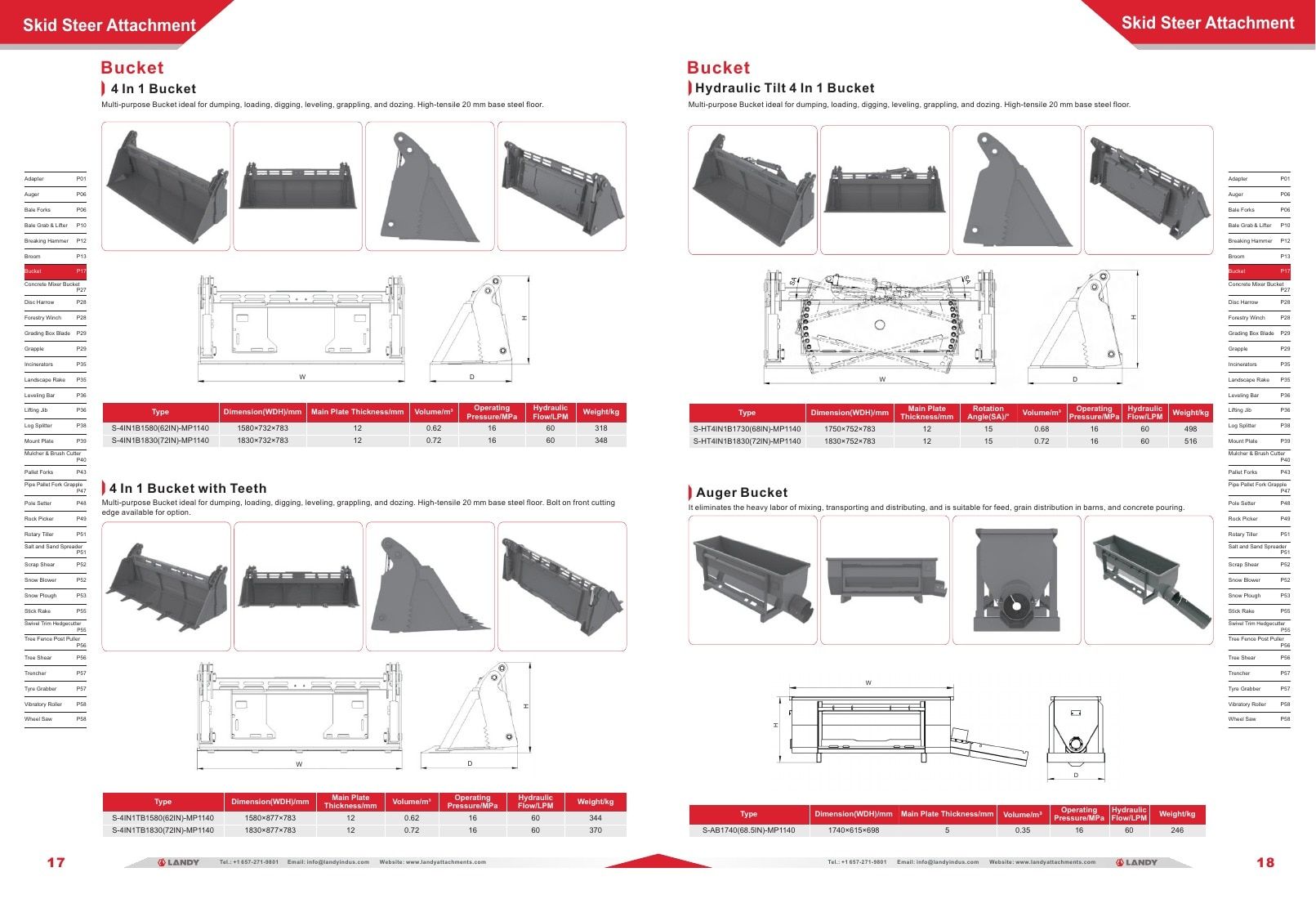 Attachman Tractor Attachments Catalog Weekly Ad January 1 - December 31, 2026