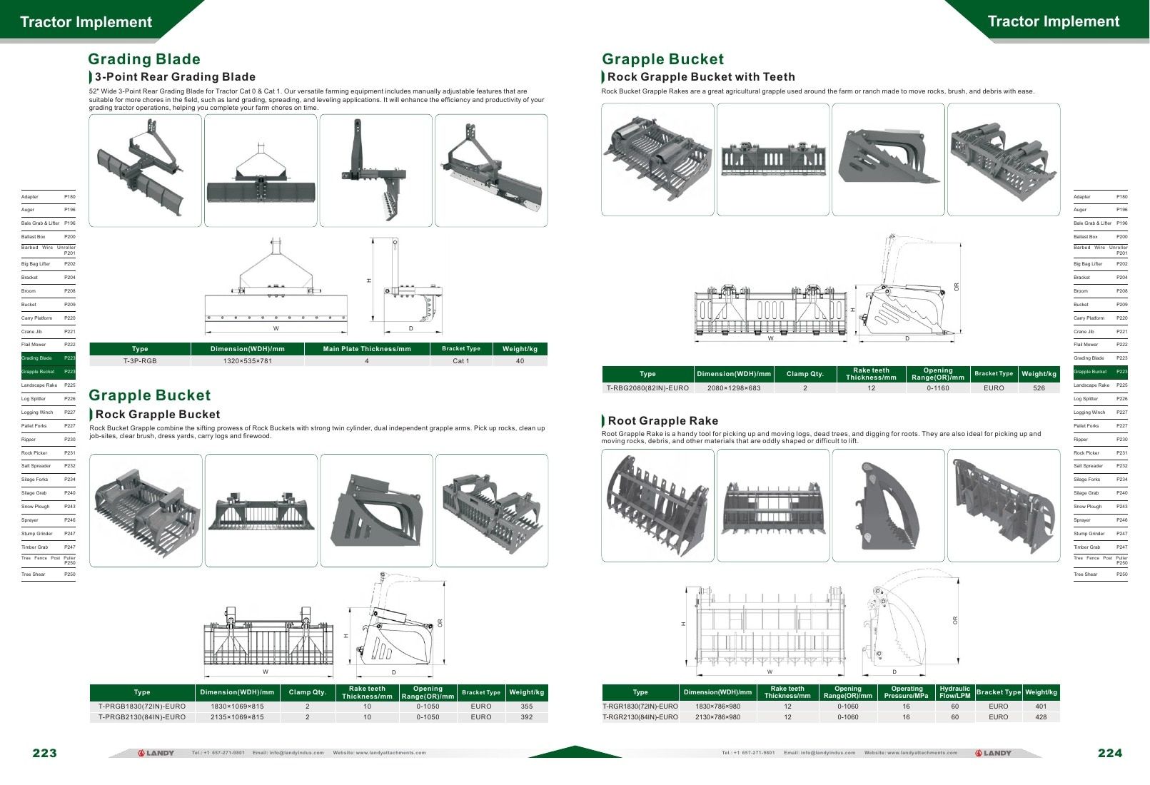 Attachman Tractor Attachments Catalog Weekly Ad January 1 - December 31, 2026
