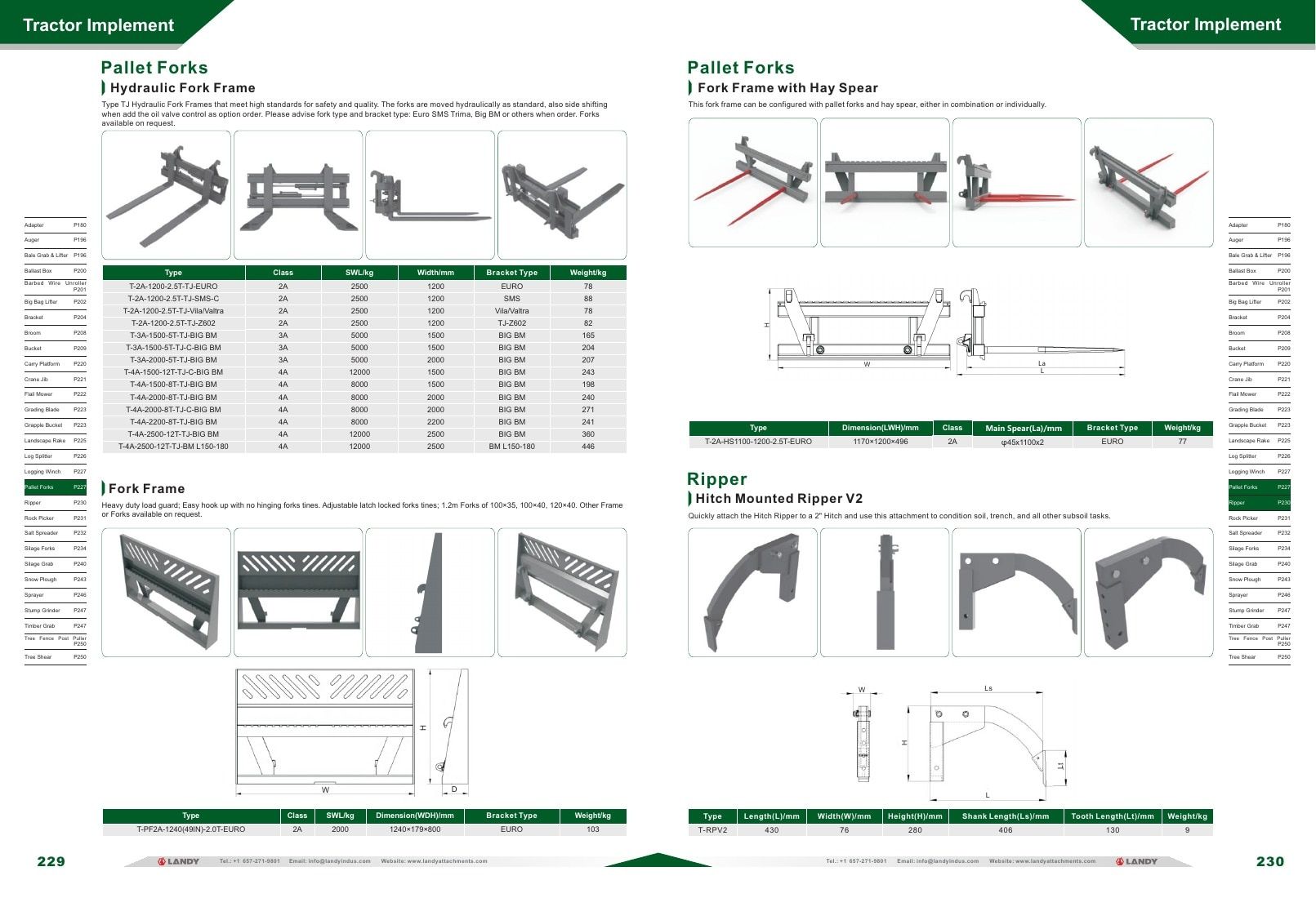 Attachman Tractor Attachments Catalog Weekly Ad January 1 - December 31, 2026