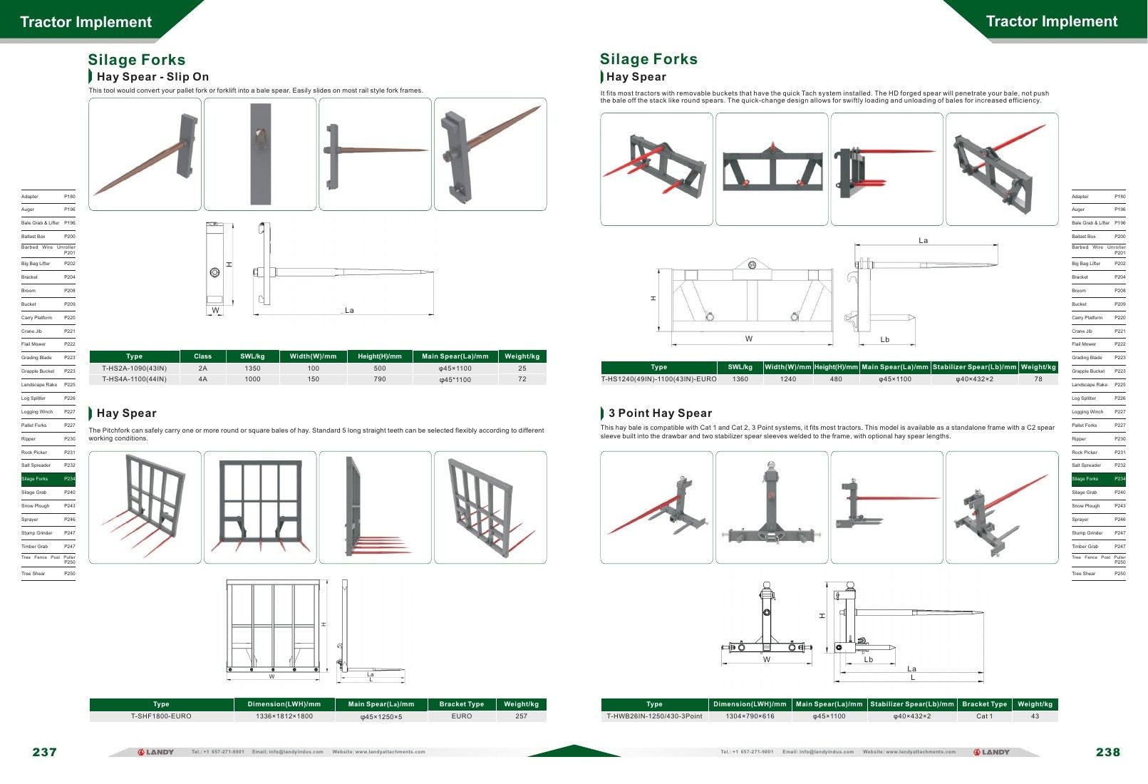 Attachman Tractor Attachments Catalog Weekly Ad January 1 - December 31, 2026