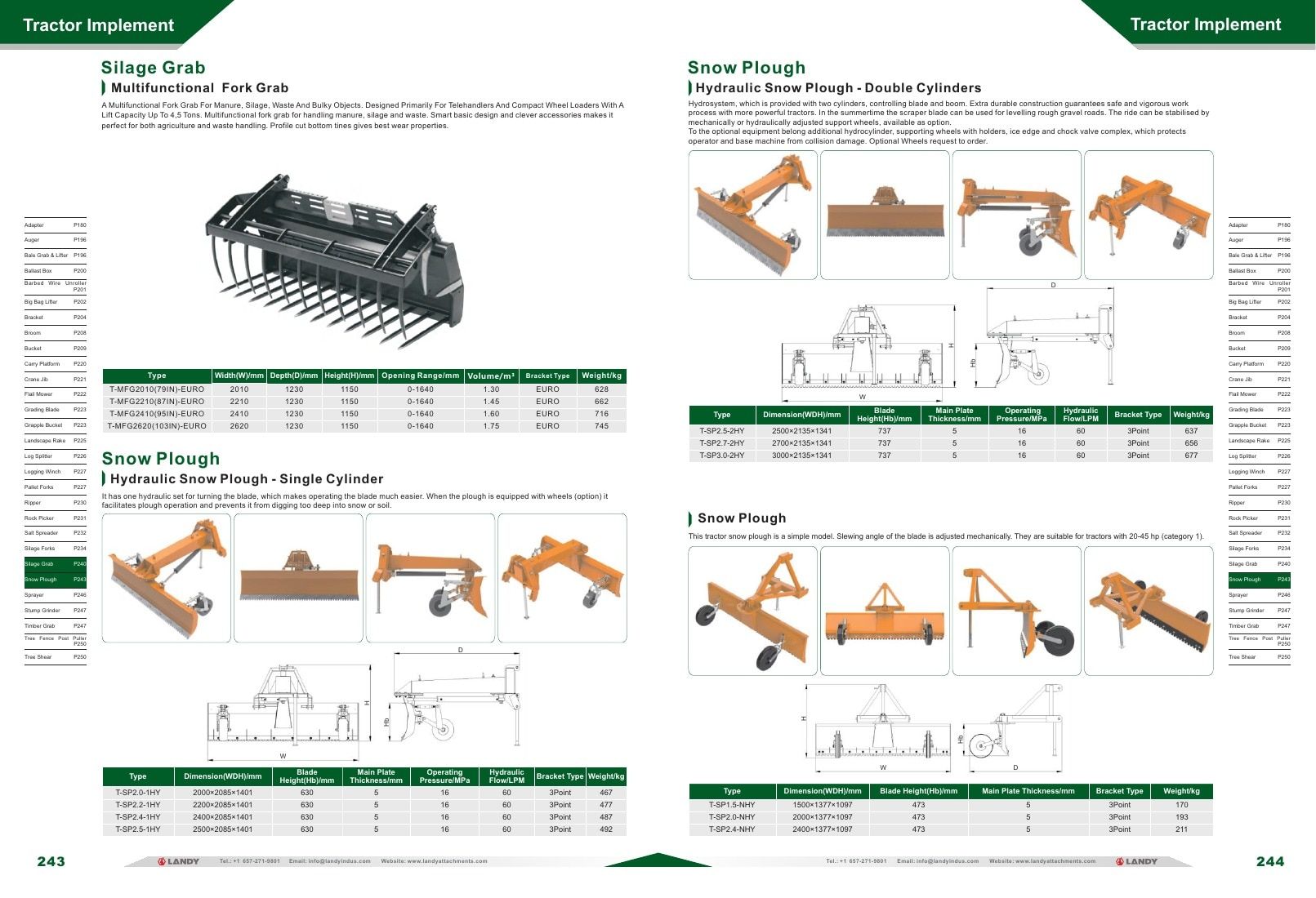 Attachman Tractor Attachments Catalog Weekly Ad January 1 - December 31, 2026