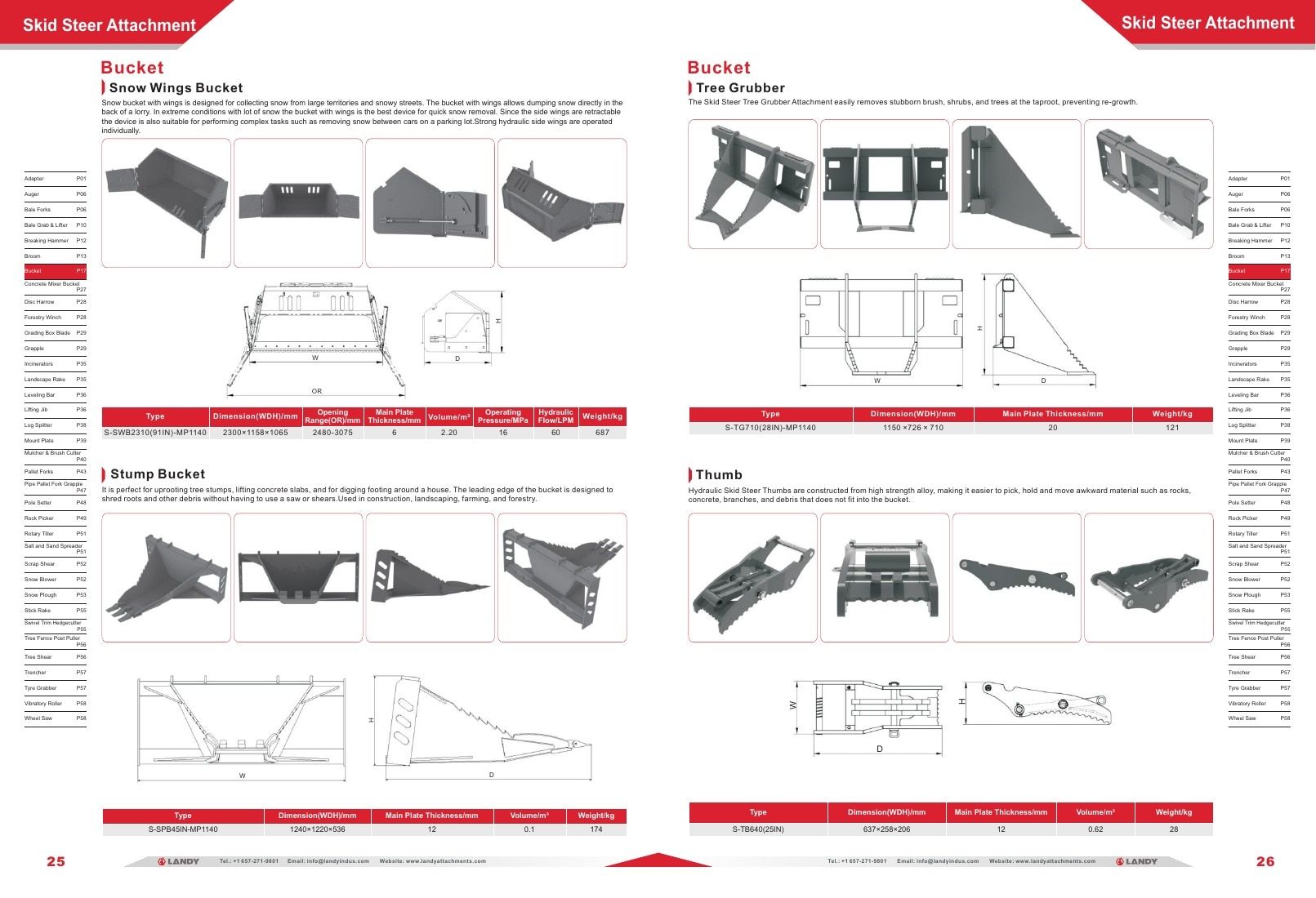 Attachman Tractor Attachments Catalog Weekly Ad January 1 - December 31, 2026