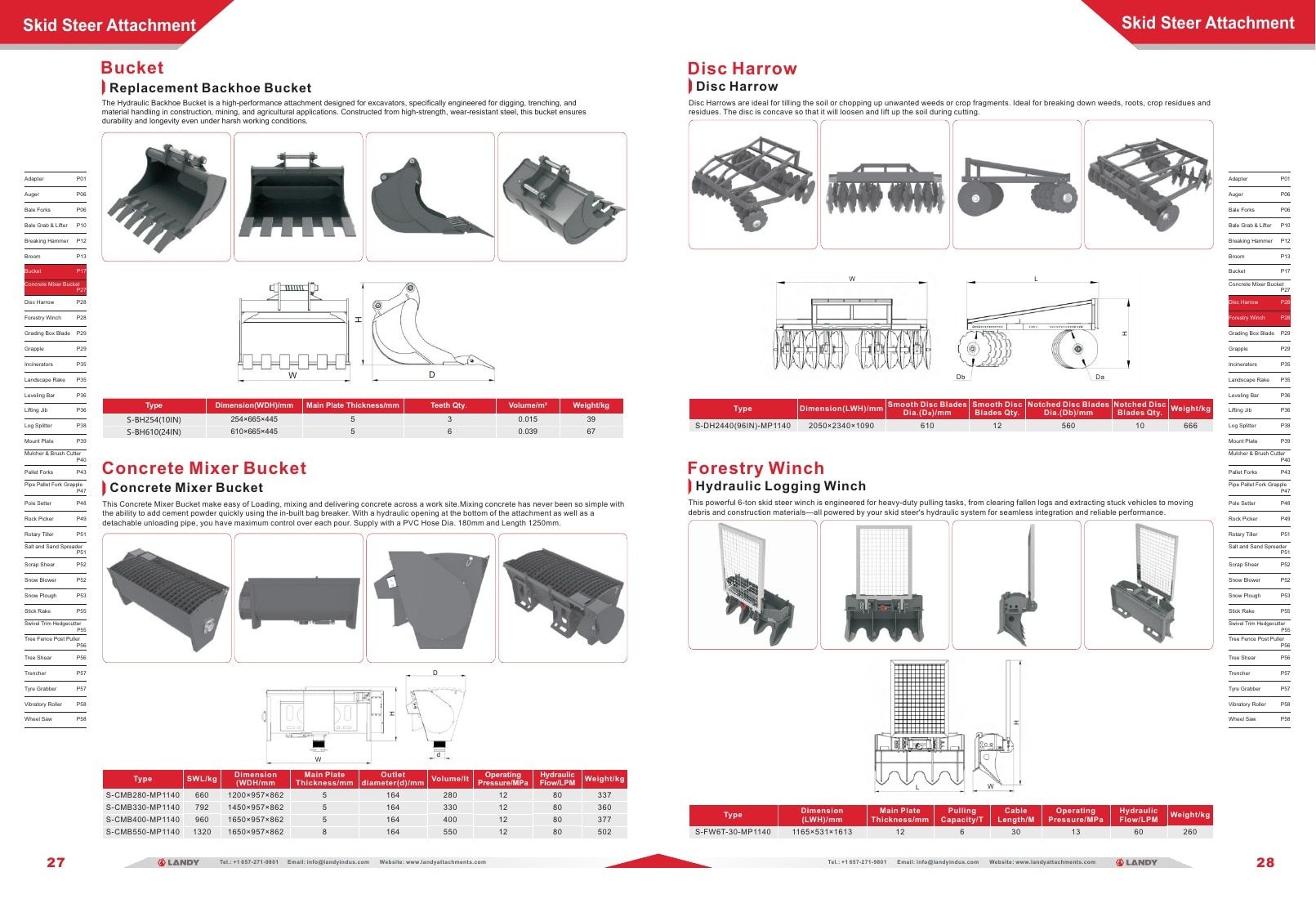 Attachman Tractor Attachments Catalog Weekly Ad January 1 - December 31, 2026