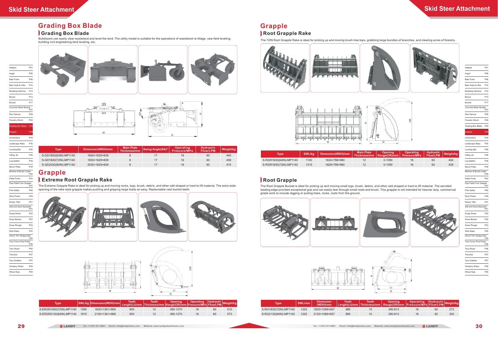 Attachman Tractor Attachments Catalog Weekly Ad January 1 - December 31, 2026
