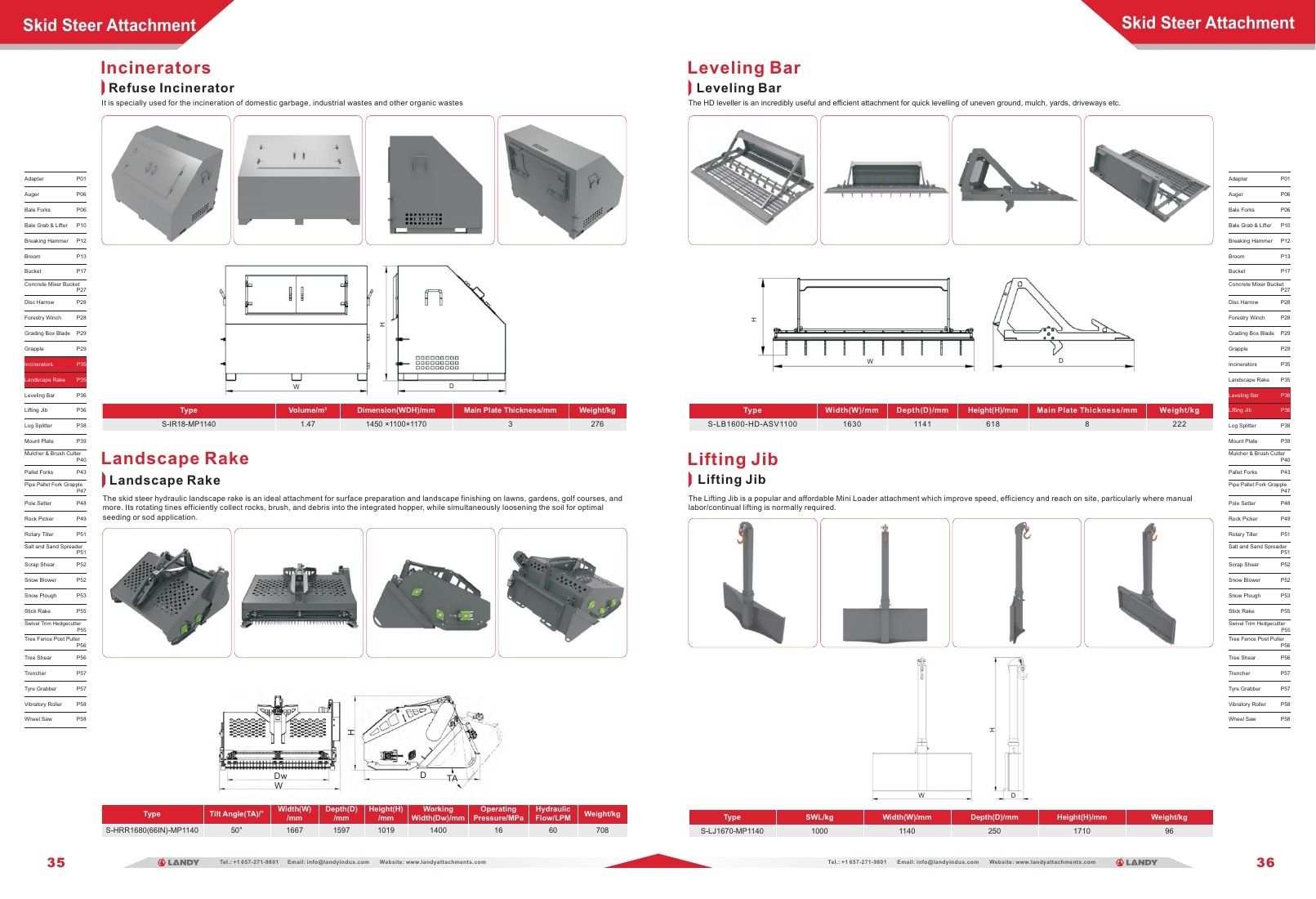 Attachman Tractor Attachments Catalog Weekly Ad January 1 - December 31, 2026