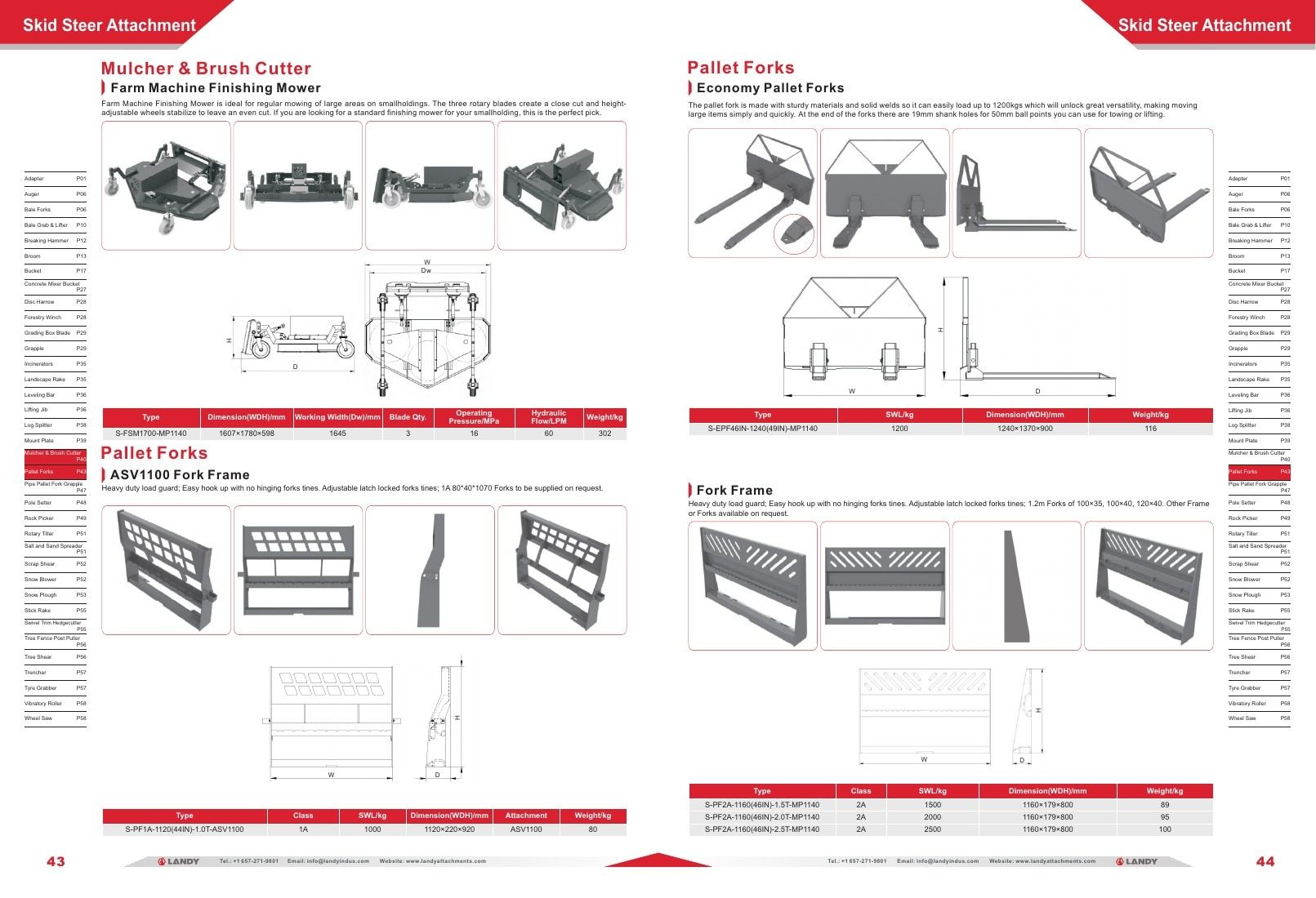Attachman Tractor Attachments Catalog Weekly Ad January 1 - December 31, 2026