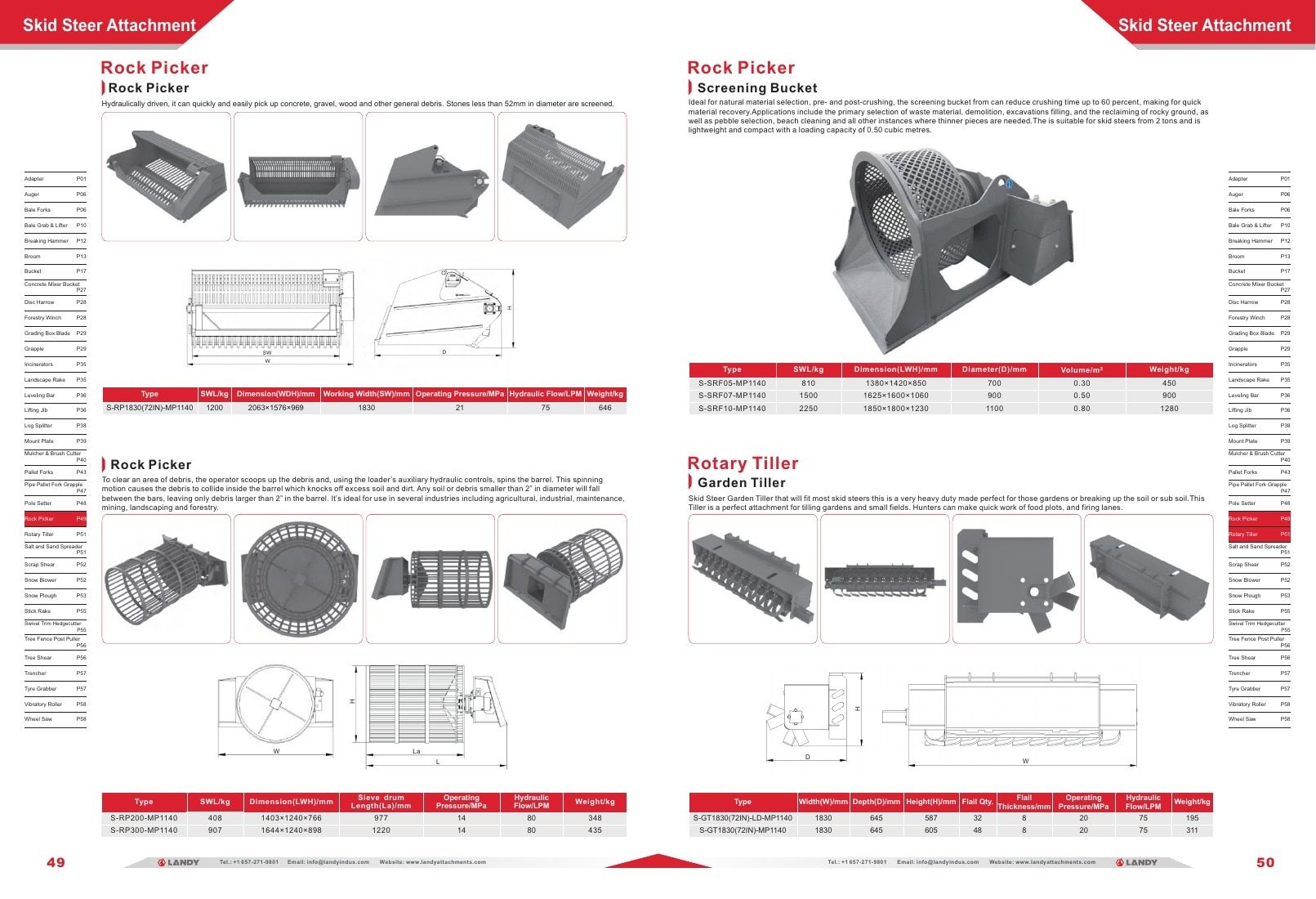 Attachman Tractor Attachments Catalog Weekly Ad January 1 - December 31, 2026