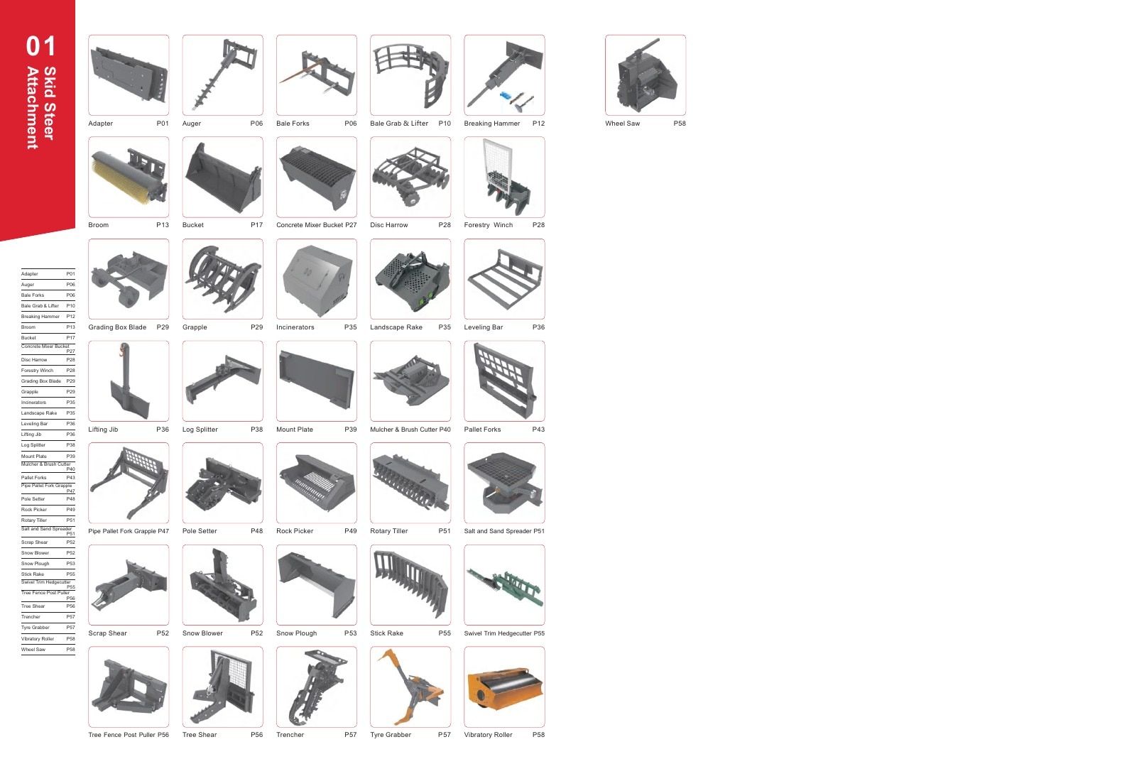 Attachman Tractor Attachments Catalog Weekly Ad January 1 - December 31, 2026