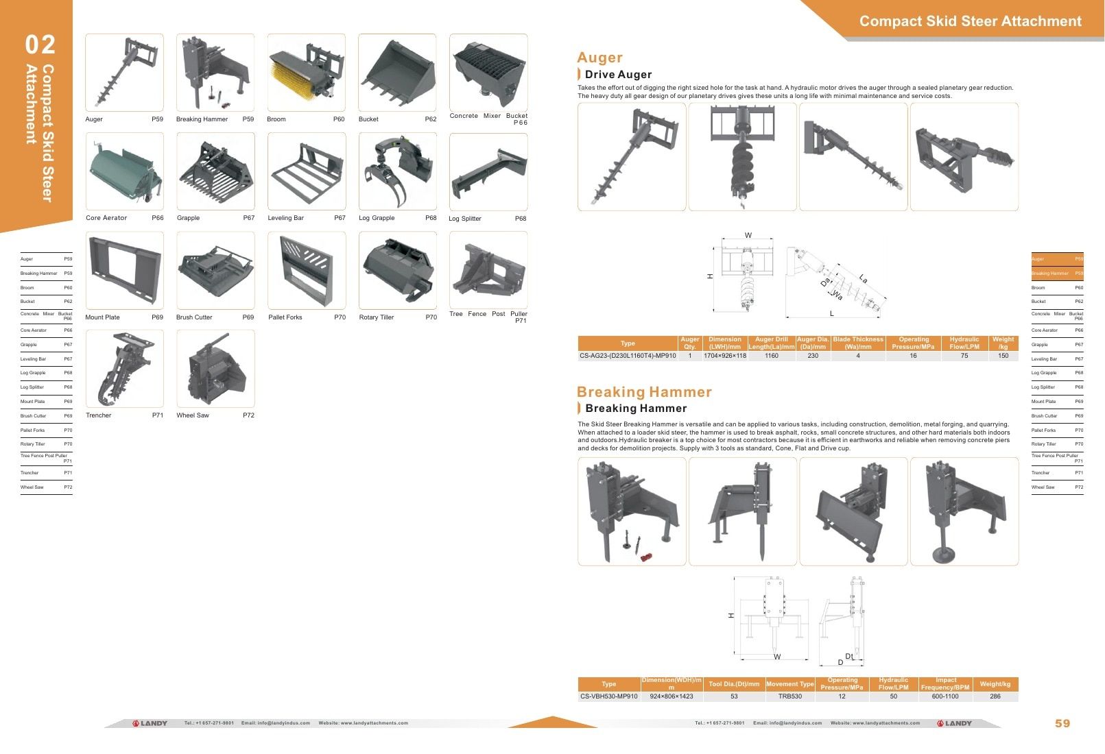 Attachman Tractor Attachments Catalog Weekly Ad January 1 - December 31, 2026