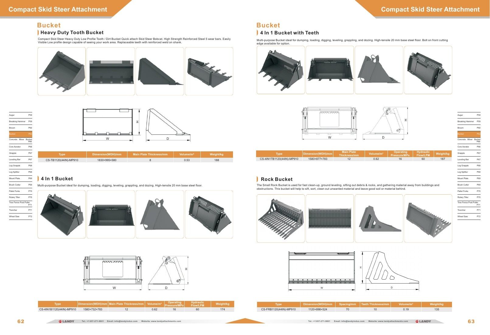 Attachman Tractor Attachments Catalog Weekly Ad January 1 - December 31, 2026