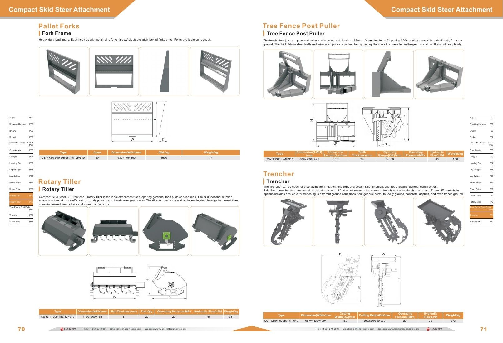 Attachman Tractor Attachments Catalog Weekly Ad January 1 - December 31, 2026