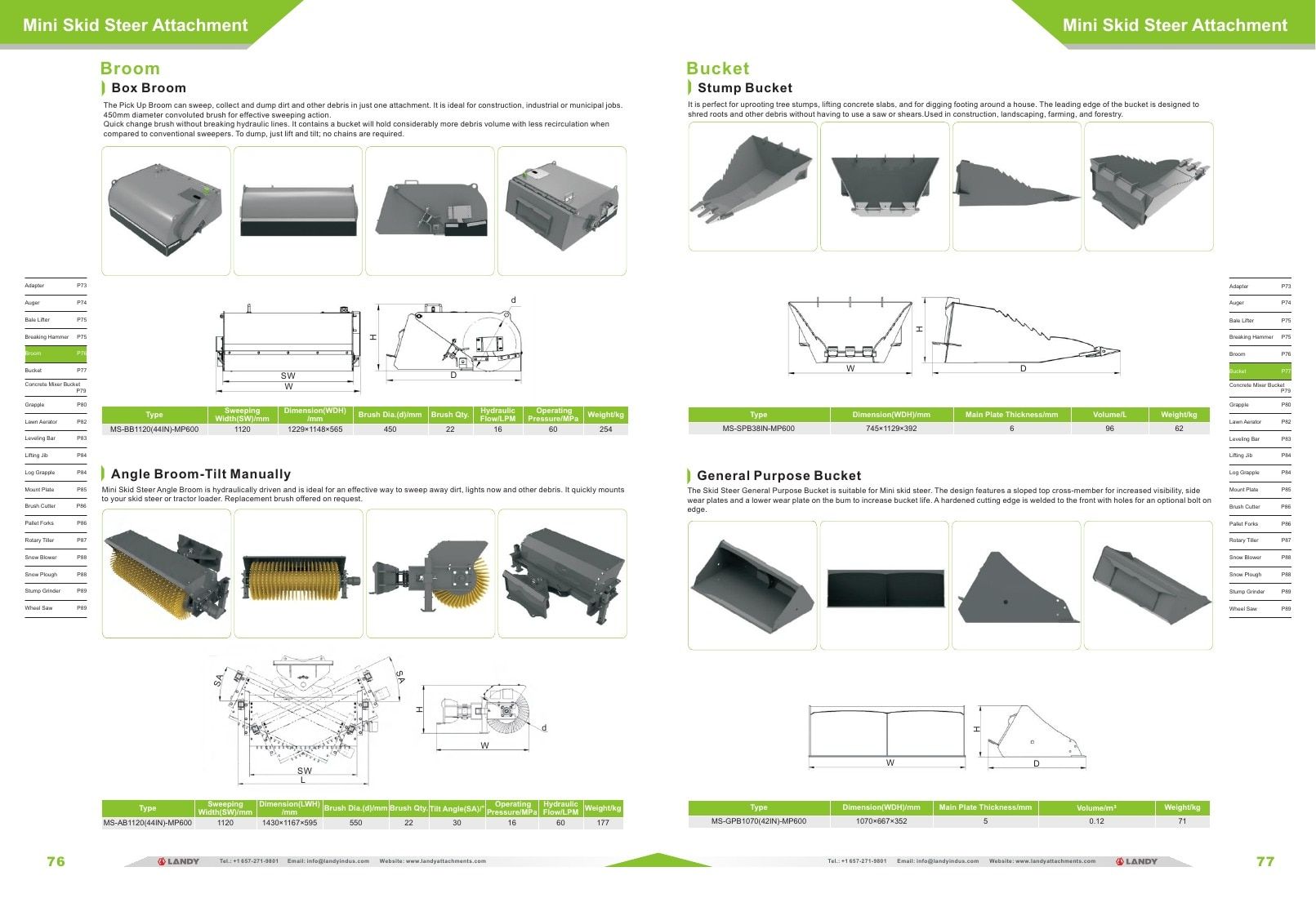 Attachman Tractor Attachments Catalog Weekly Ad January 1 - December 31, 2026