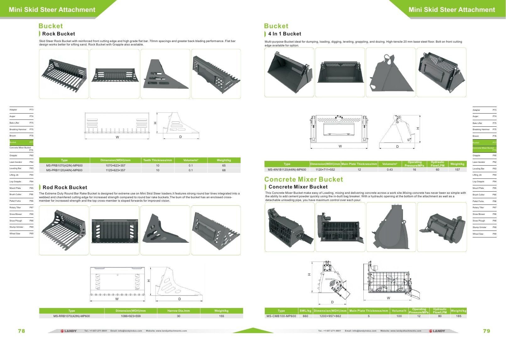 Attachman Tractor Attachments Catalog Weekly Ad January 1 - December 31, 2026