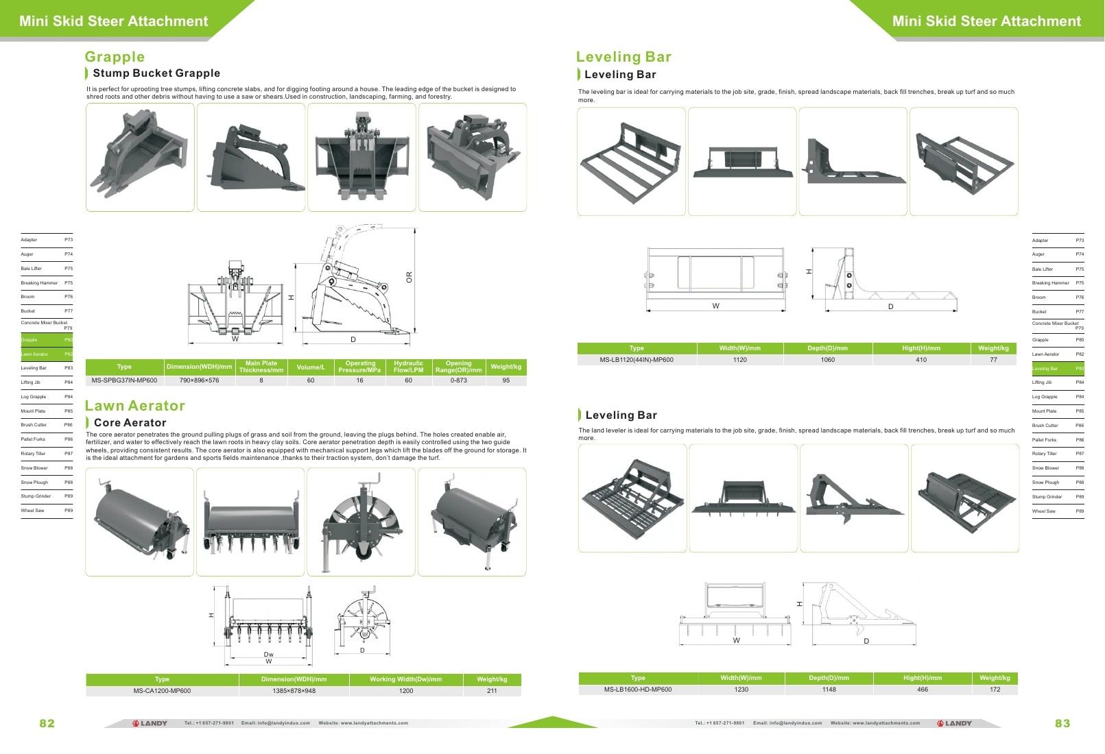 Attachman Tractor Attachments Catalog Weekly Ad January 1 - December 31, 2026