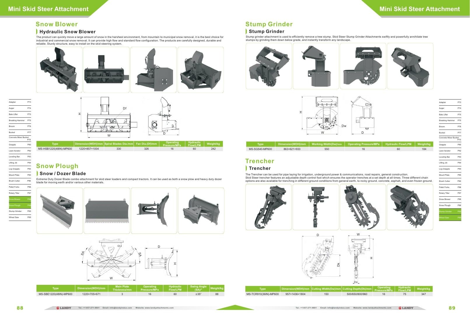 Attachman Tractor Attachments Catalog Weekly Ad January 1 - December 31, 2026