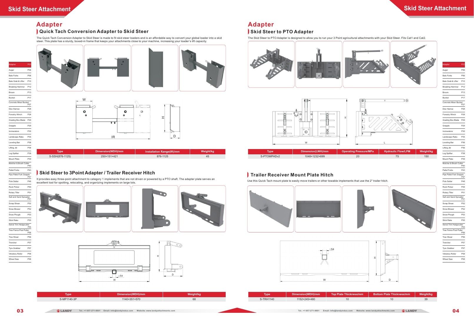 Attachman Tractor Attachments Catalog Weekly Ad January 1 - December 31, 2026